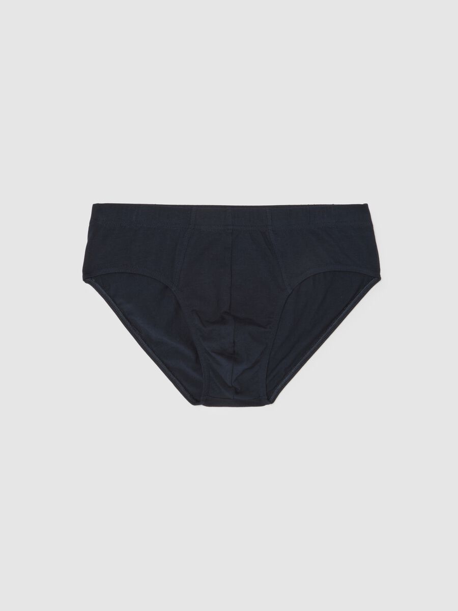 Slip in cotone blu regular fit_4