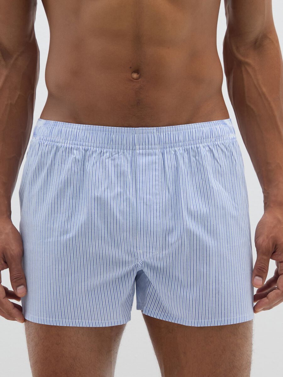 Bipack di boxer in puro cotone multicolor regular fit_1