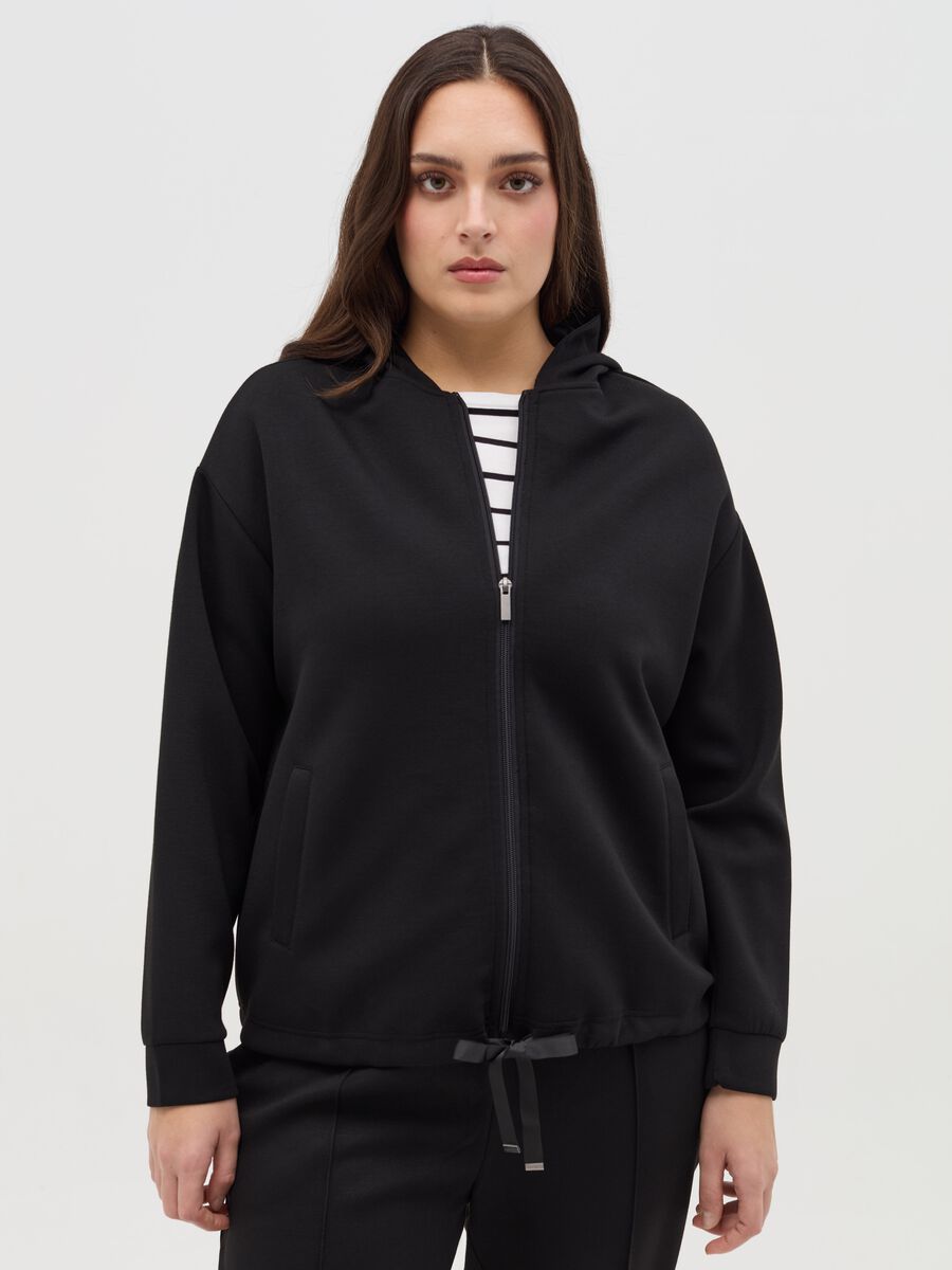 Curvy full-zip with hood_0