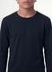 Blue long-sleeved pure organic cotton regular fit T-shirt for boys_3