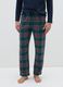 Multicoloured Check Pure Cotton Pyjama Trousers_1