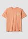 Pink pure cotton short-sleeve T-shirt_4