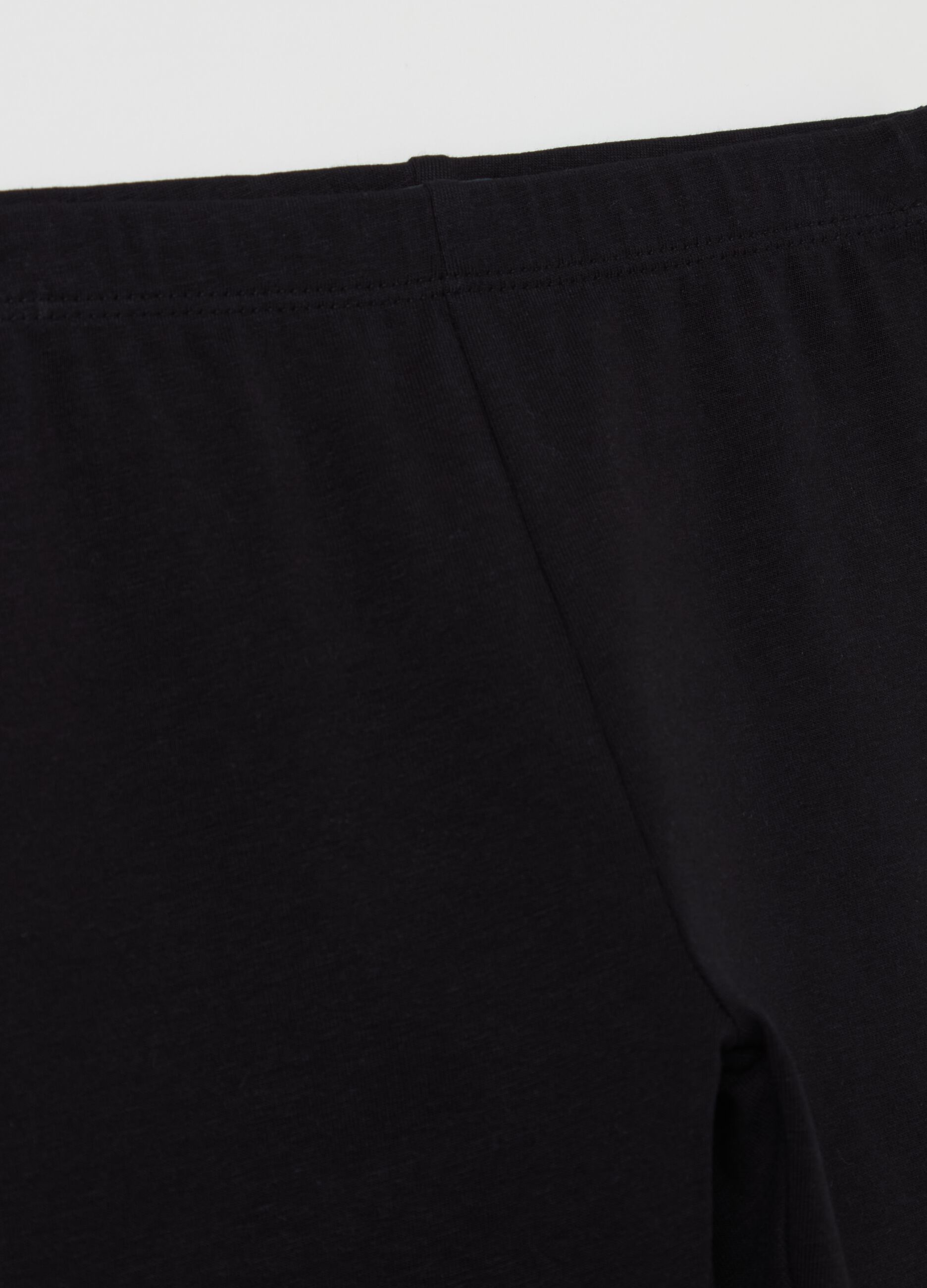 Two-pack leggings in stretch cotton