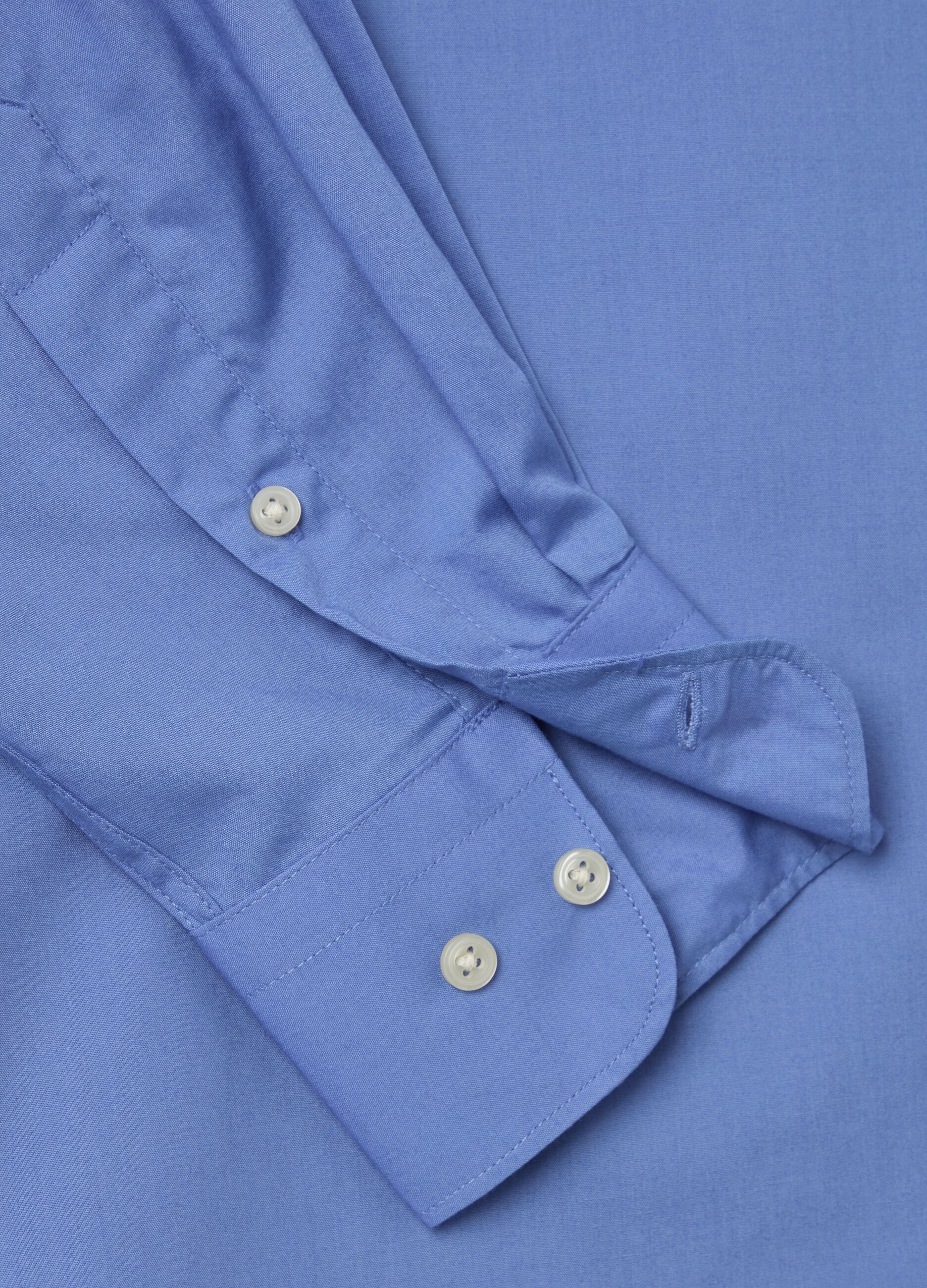 Camicia slim fit easy iron tinta unita
