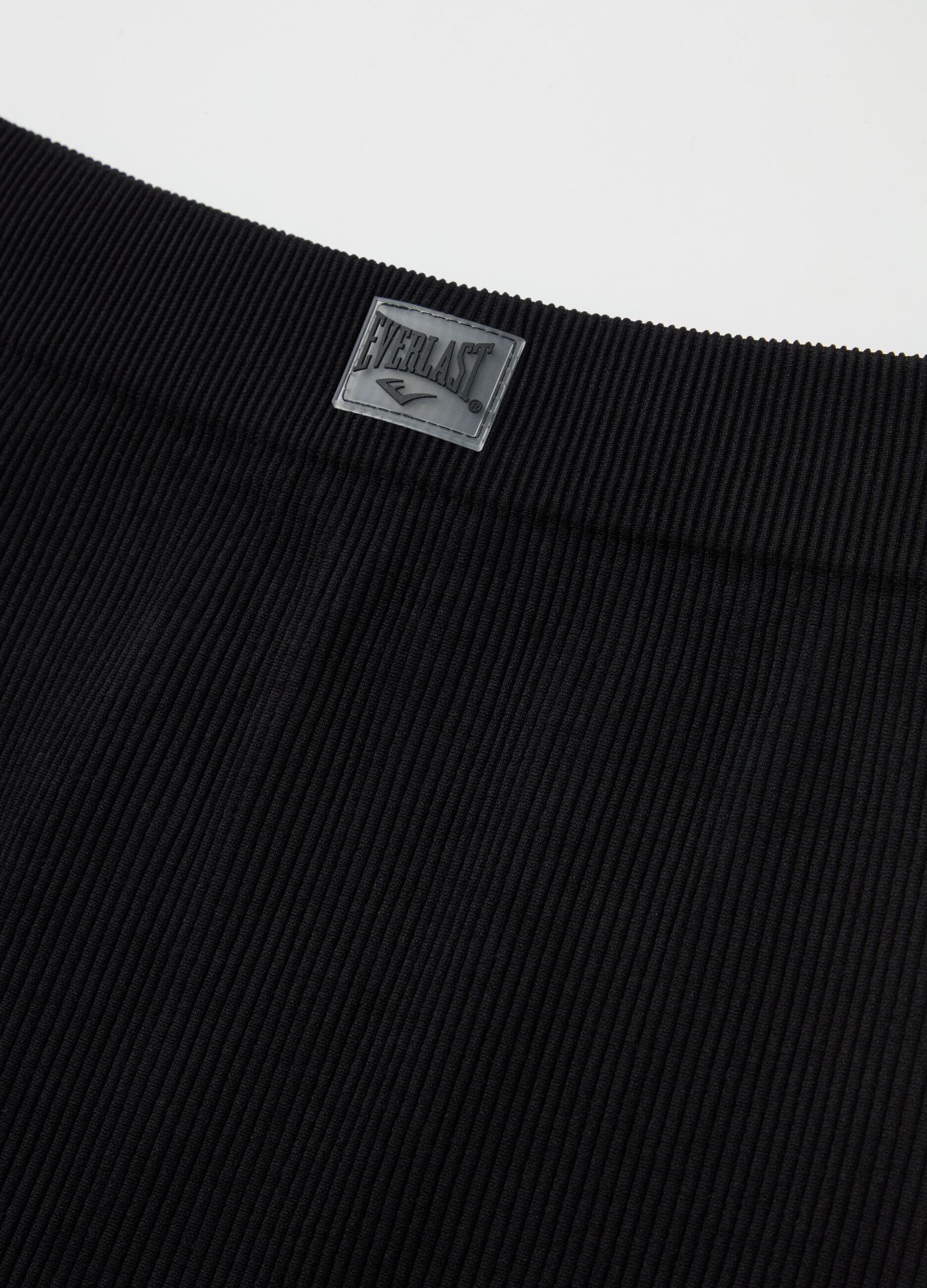 Ribbed cycle leggings