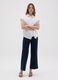 Women's blue denim trousers regular fit_0