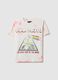 Regular fit multicolour pure cotton T-shirt with Pink Floyd print_4