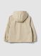 Boys' beige pure cotton jacket regular fit_1