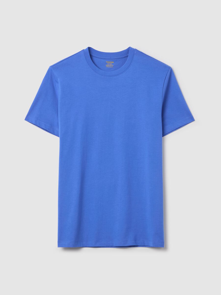 Organic cotton T-shirt with round neck_4