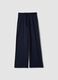 Baggy Blue Cotton Jogger Trousers_4