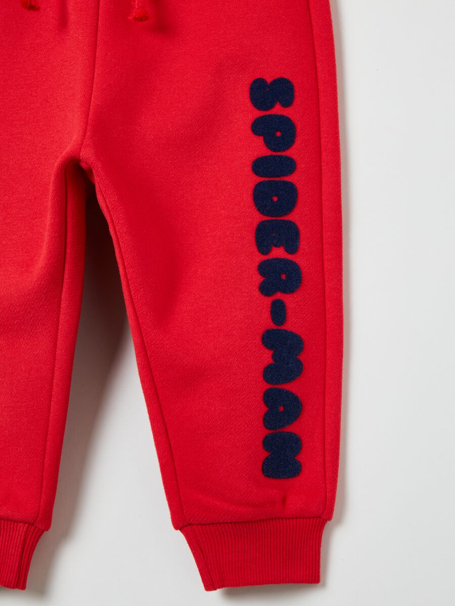 Jogging set in felpa con patch Spider-Man_2