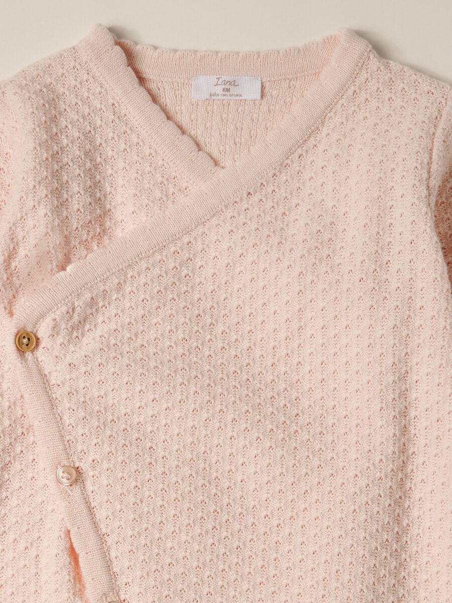 IANA newborn pure cotton playsuit_2