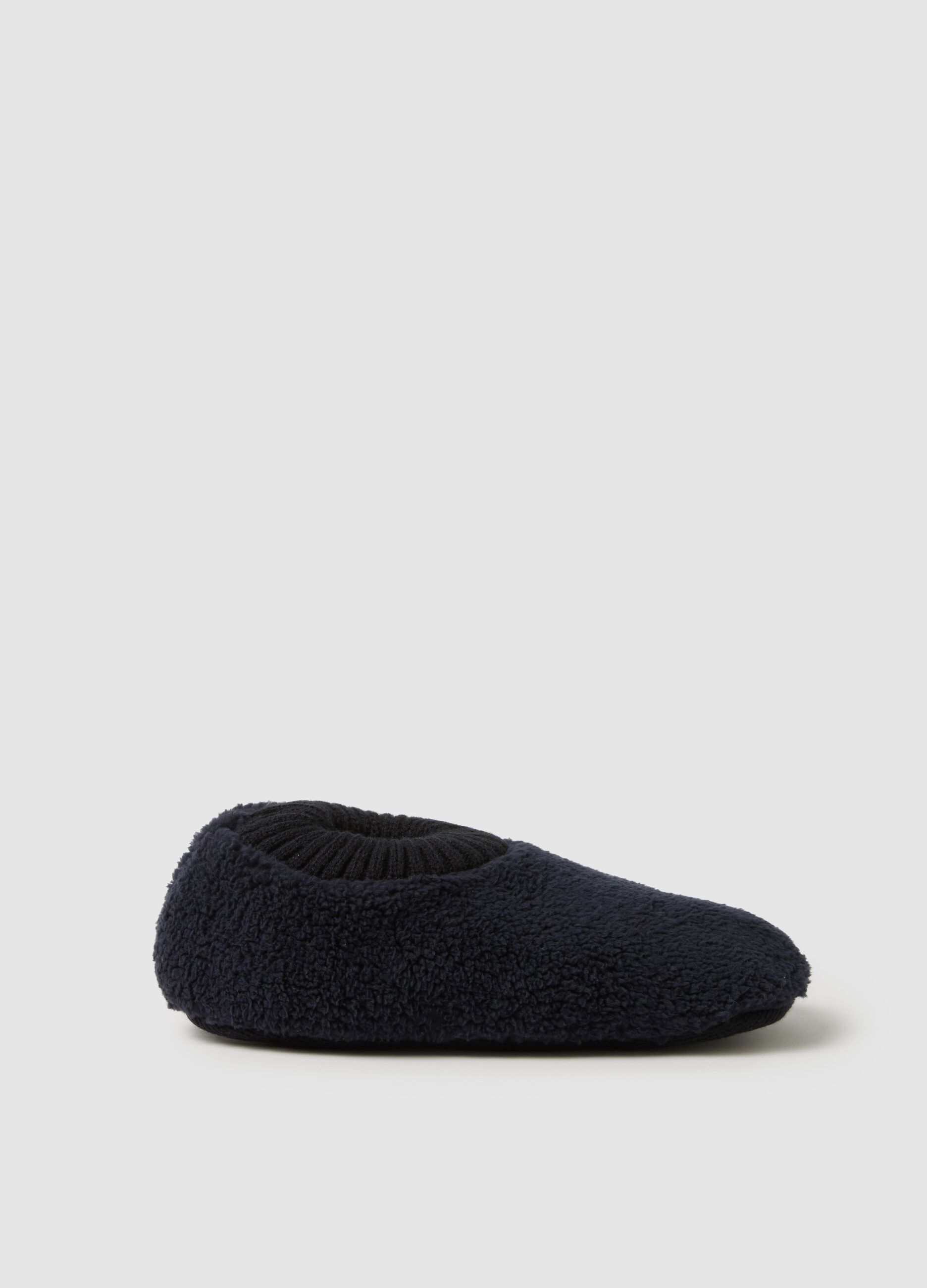 Soft Blue Non-Slip Slippers