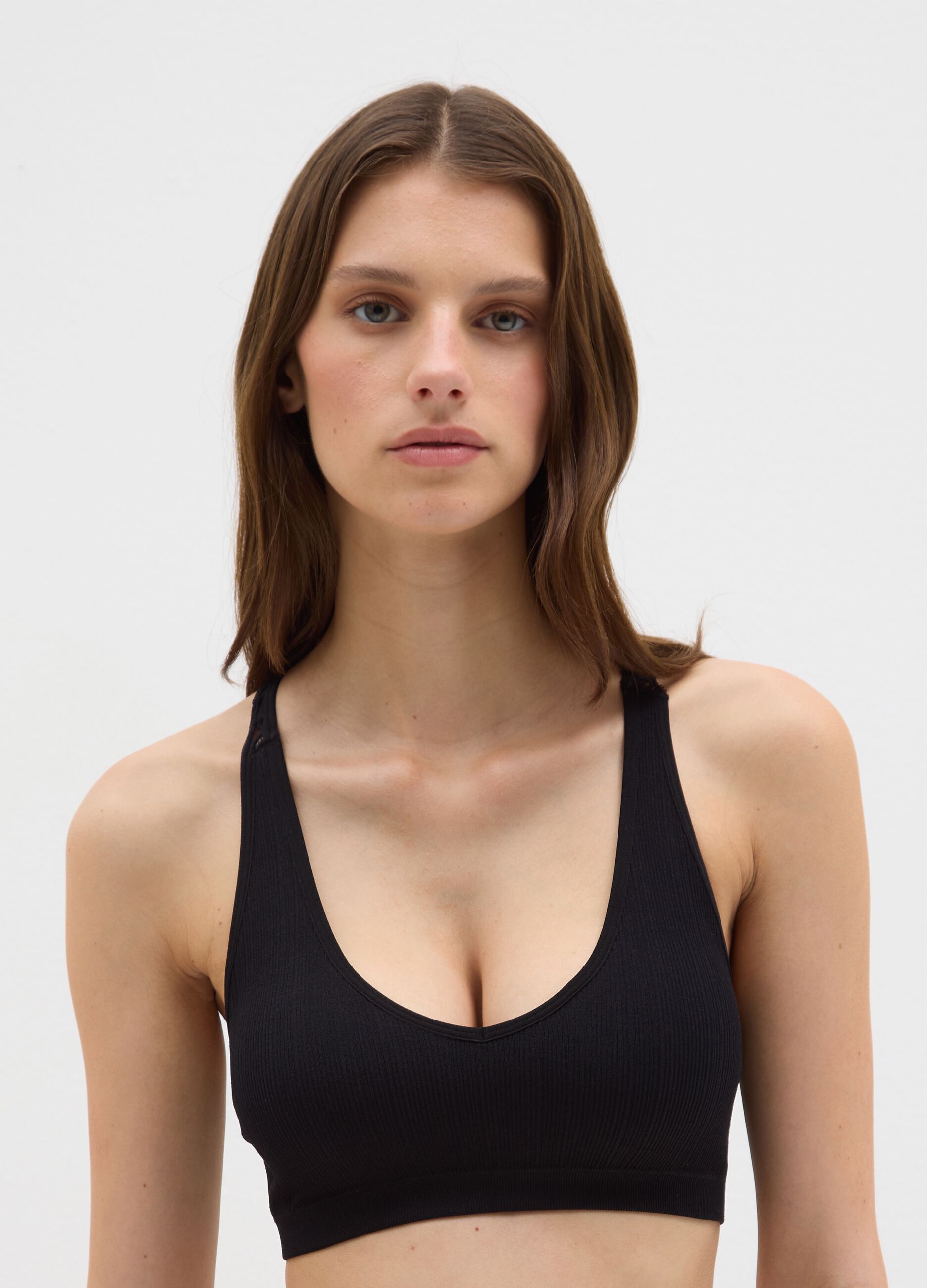 Black bra
