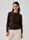 Merino wool pullover with round neck_0