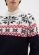 Multicolour regular fit jumper with jacquard pattern_4