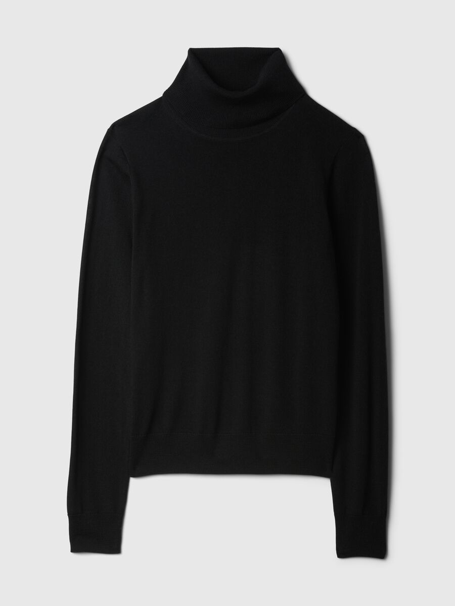 Turtleneck jumper in merino wool_3