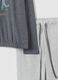 Grey Christmas pyjama in regular fit cotton blend with print_5