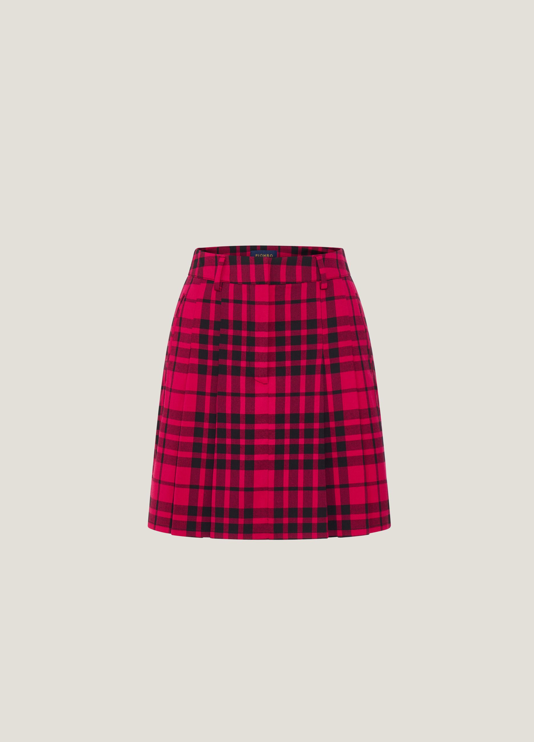 Gonna scozzese bambina ovs hot sale