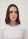 White long-sleeved pure cotton T-shirt_0