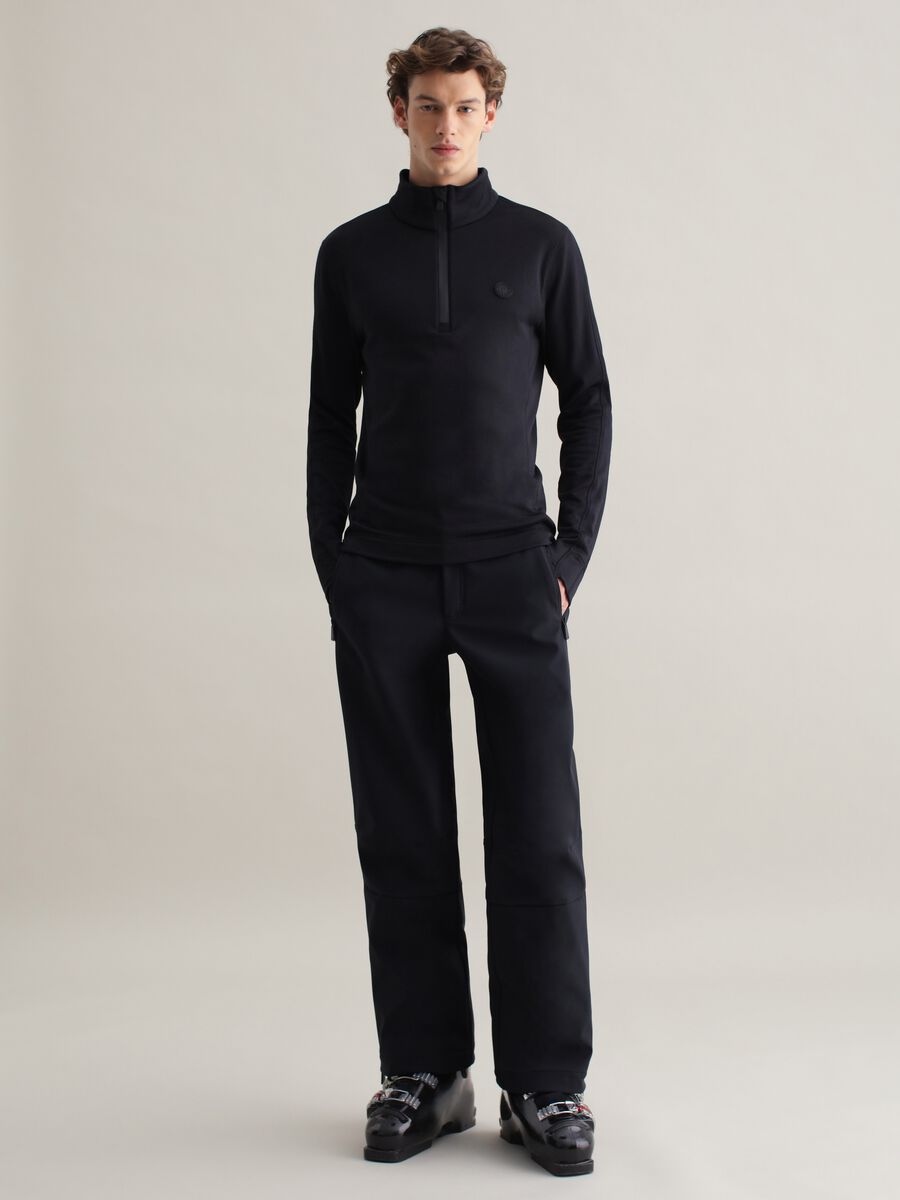 Half-zip ski top with long sleeves_1