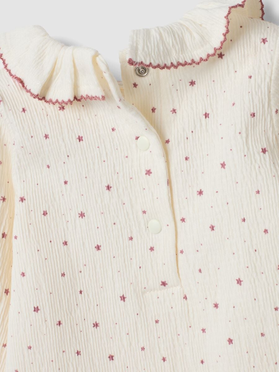 Body bianco con colletto in cotone organico elasticizzato_3
