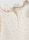 White bodysuit with ruffled collar in stretch organic cotton_3