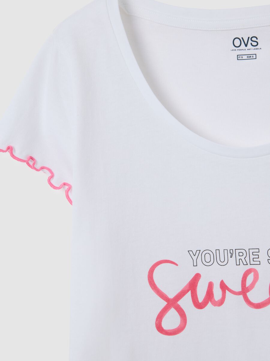 Women's regular fit pure cotton white t-shirt_5