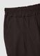 Brown regular fit trousers_5