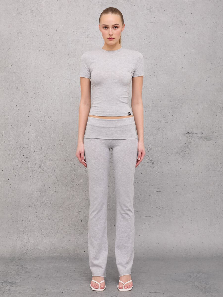 Perfect T-shirt Grey Mélange_2