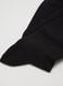 Black Cotton Stretch Socks Twin Pack_2