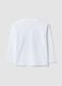 White oversized pure cotton Spider-Man print T-shirt for boys_1