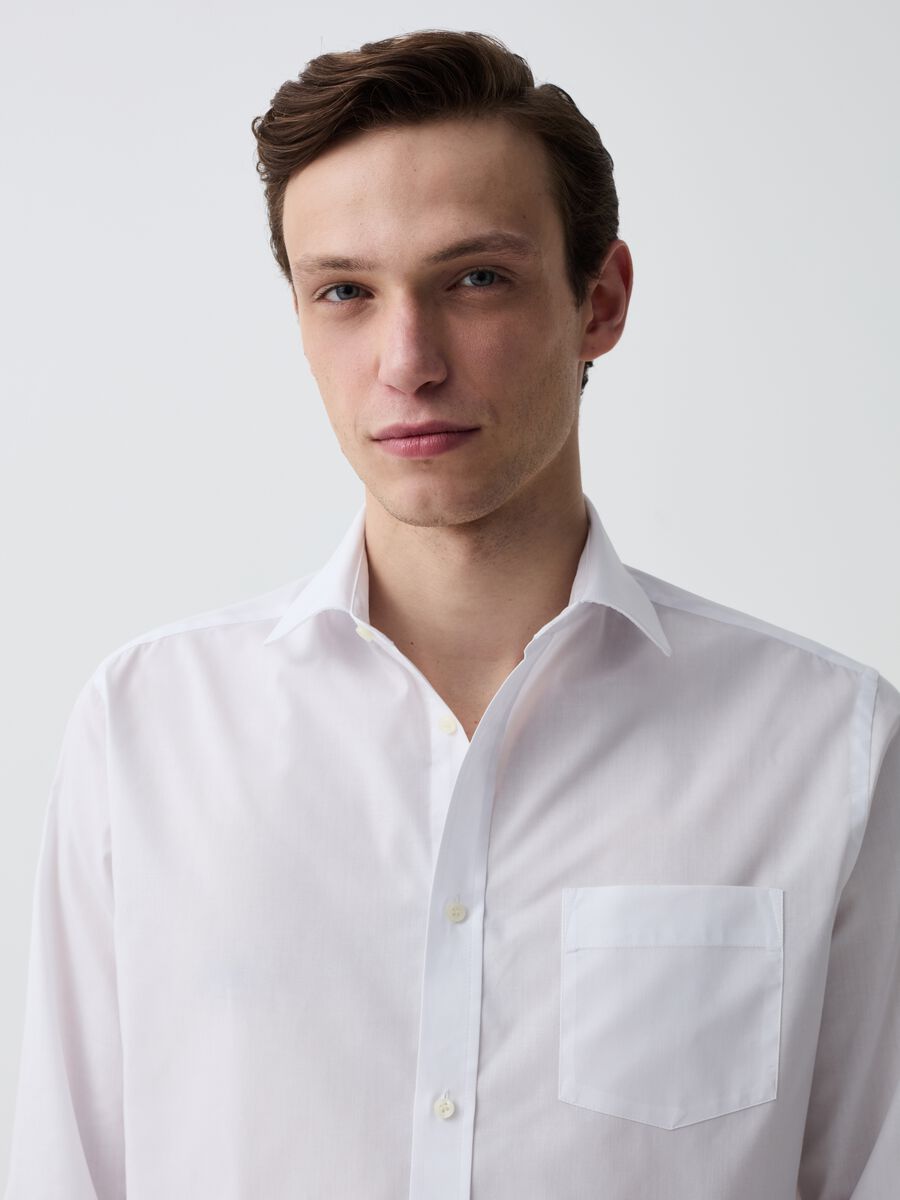 Regular-fit shirt with pocket_1