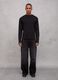 Light Knit Crewneck Black_4