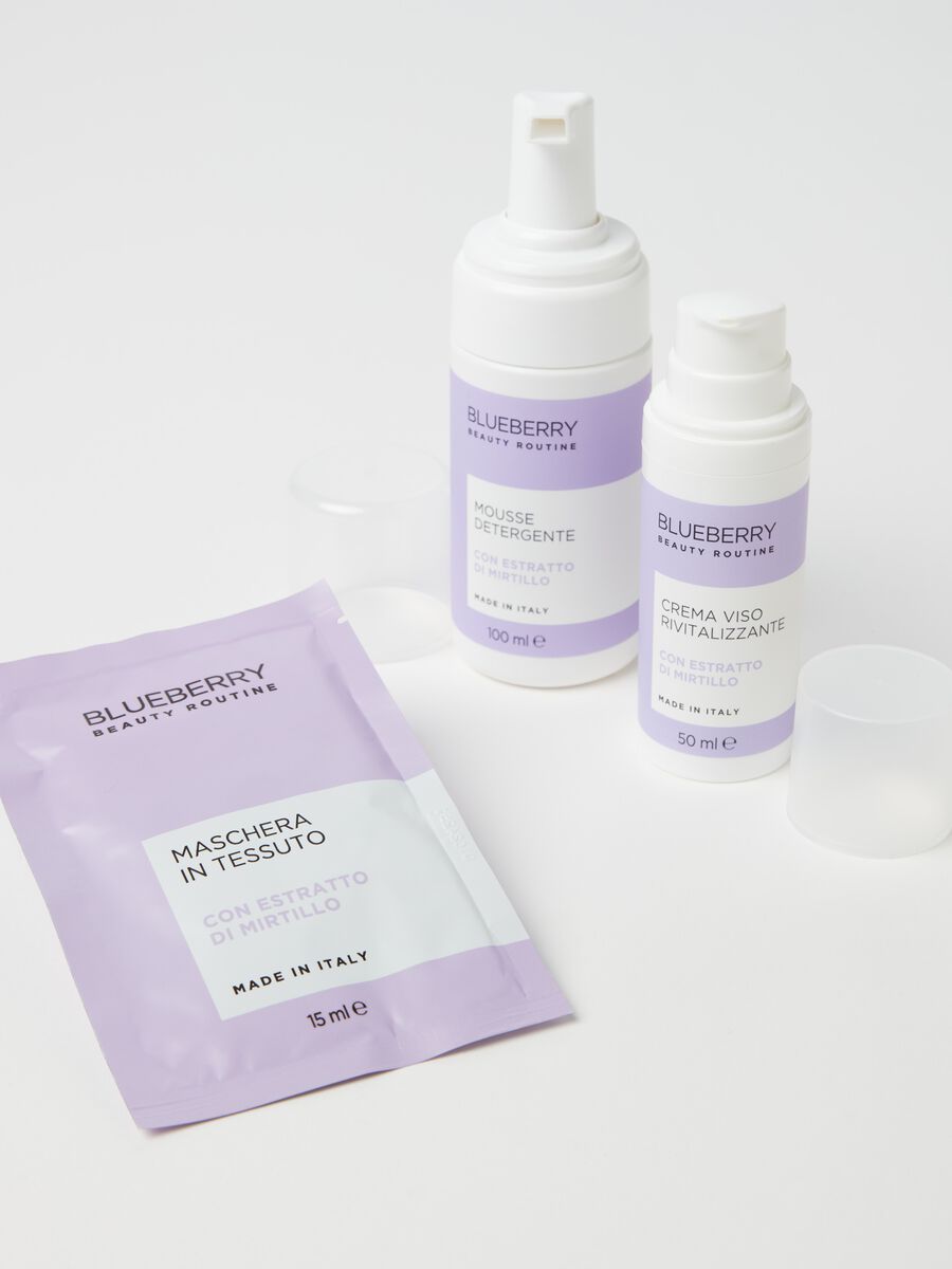 Beauty Routine Starter Kit with blueberry_1