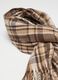 Multicolour Check Scarf with Fringes_1