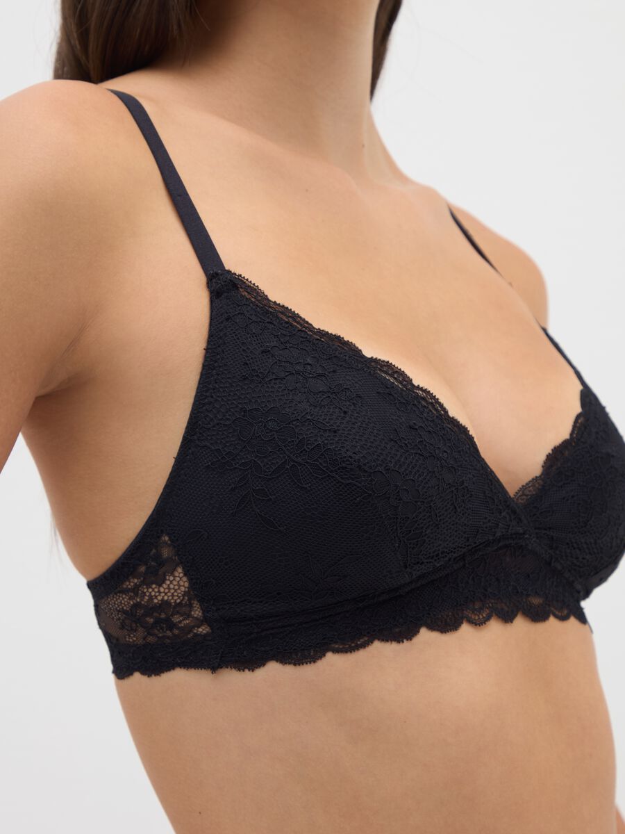 Reggiseno in pizzo nero_3