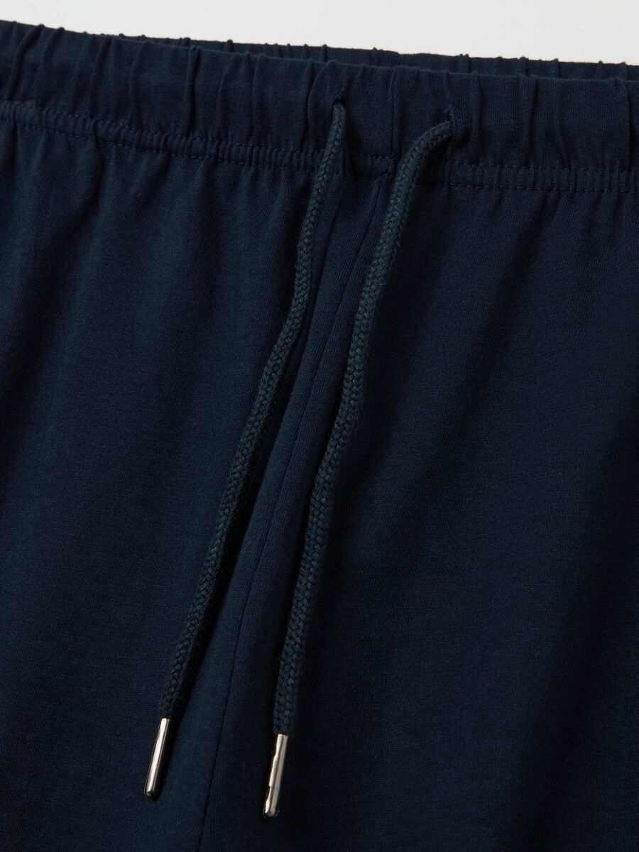 Two-pack pyjama shorts with drawstring_5