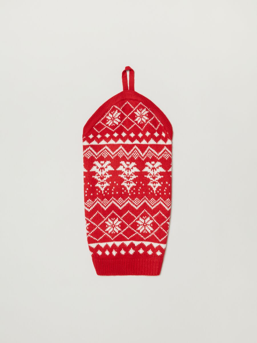 Christmas Jumper per cani con disegno jacquard_0
