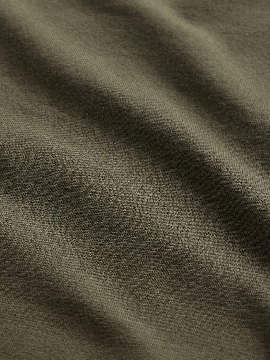 Short Sleeve Stretch Green T-shirt_4