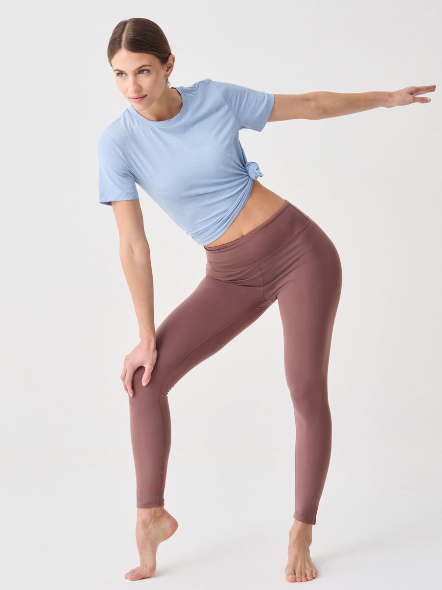 ALTAVIA STUDIO high-rise leggings in technical fabric_0