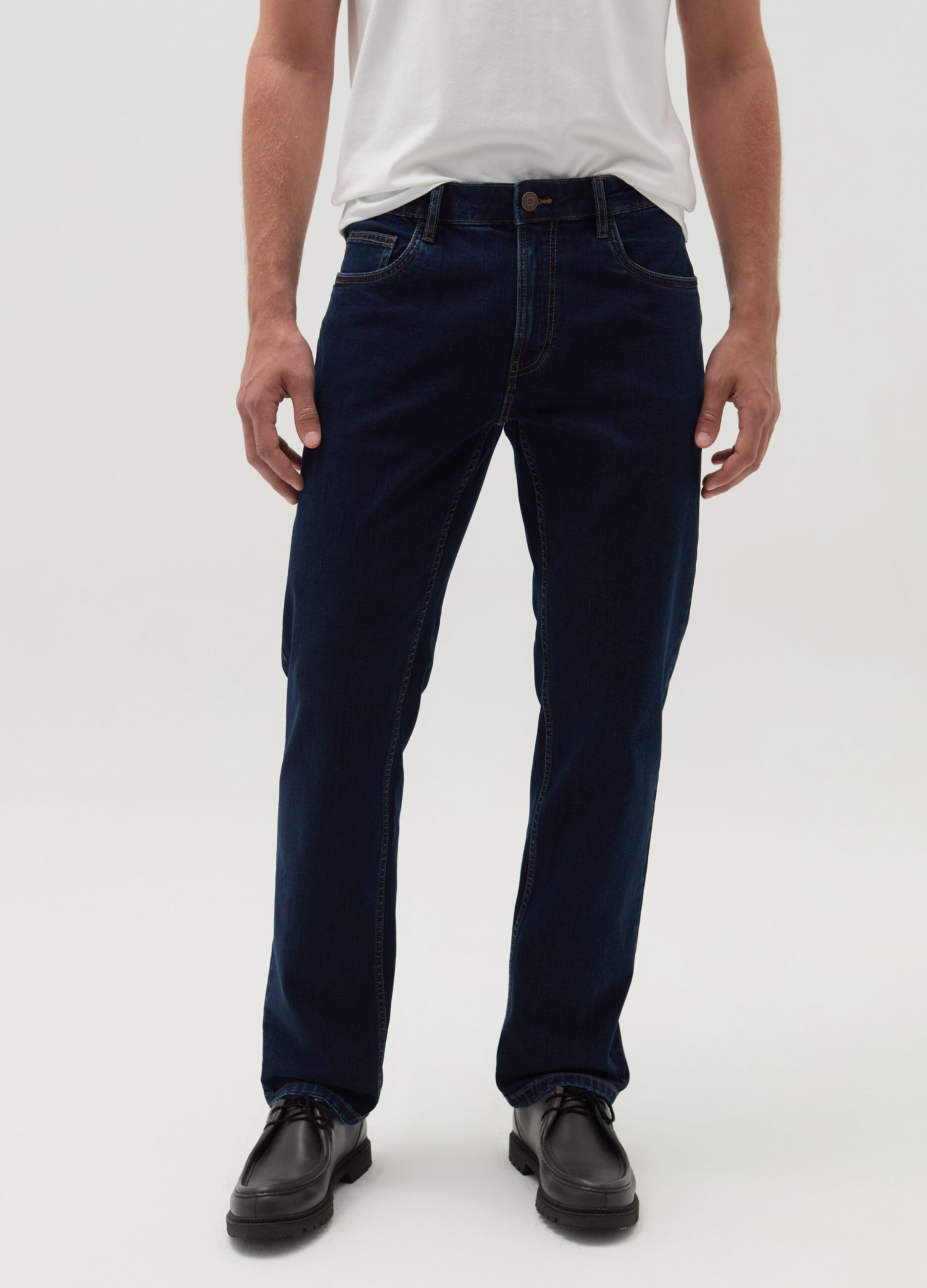 Jeans regular fit cinque tasche