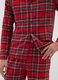 Multicolour checked pyjamas in pure cotton and flannel regular fit_3