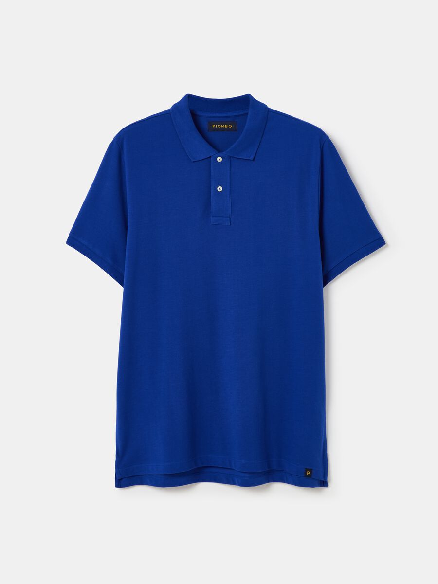 Supima cotton piquet polo shirt_3