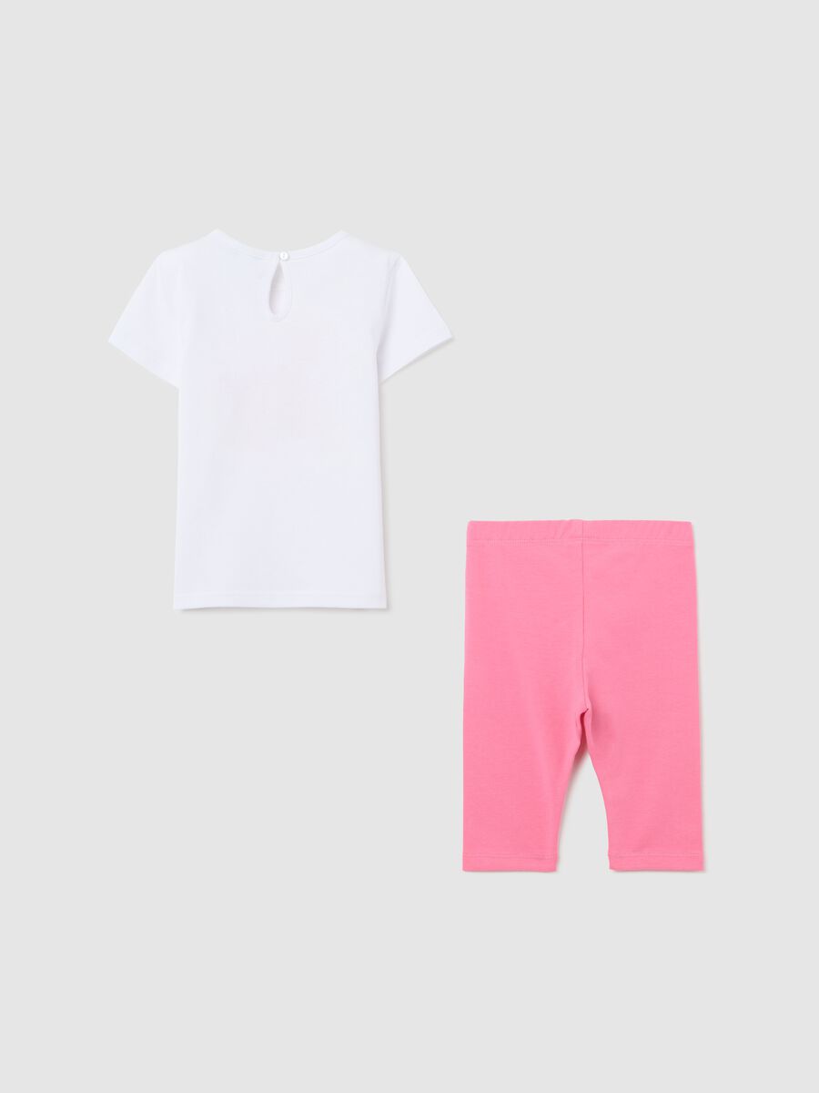 Jogging set with print in cotton_1