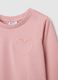 Pink Long Sleeve Cotton T-shirt_2