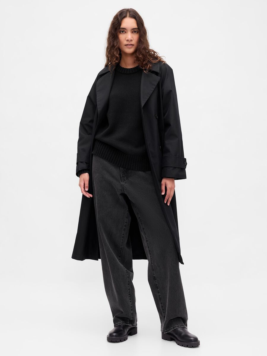 Maglione nero in cotone _2