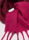Red wool-blend scarf with fringes_2