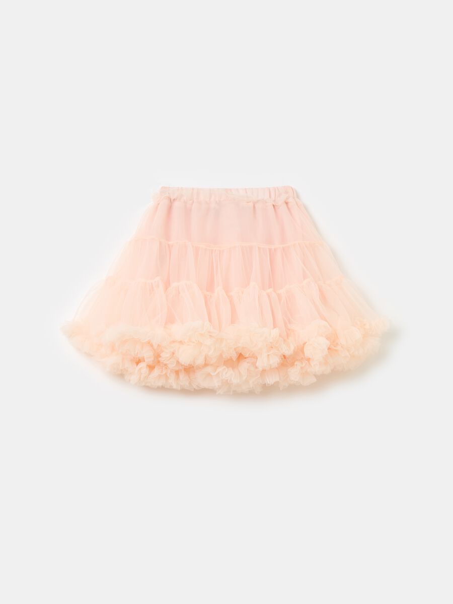 Flounced tulle skirt_1