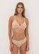 Reggiseno a triangolo beige in cotone organico e viscosa elasticizzata_1